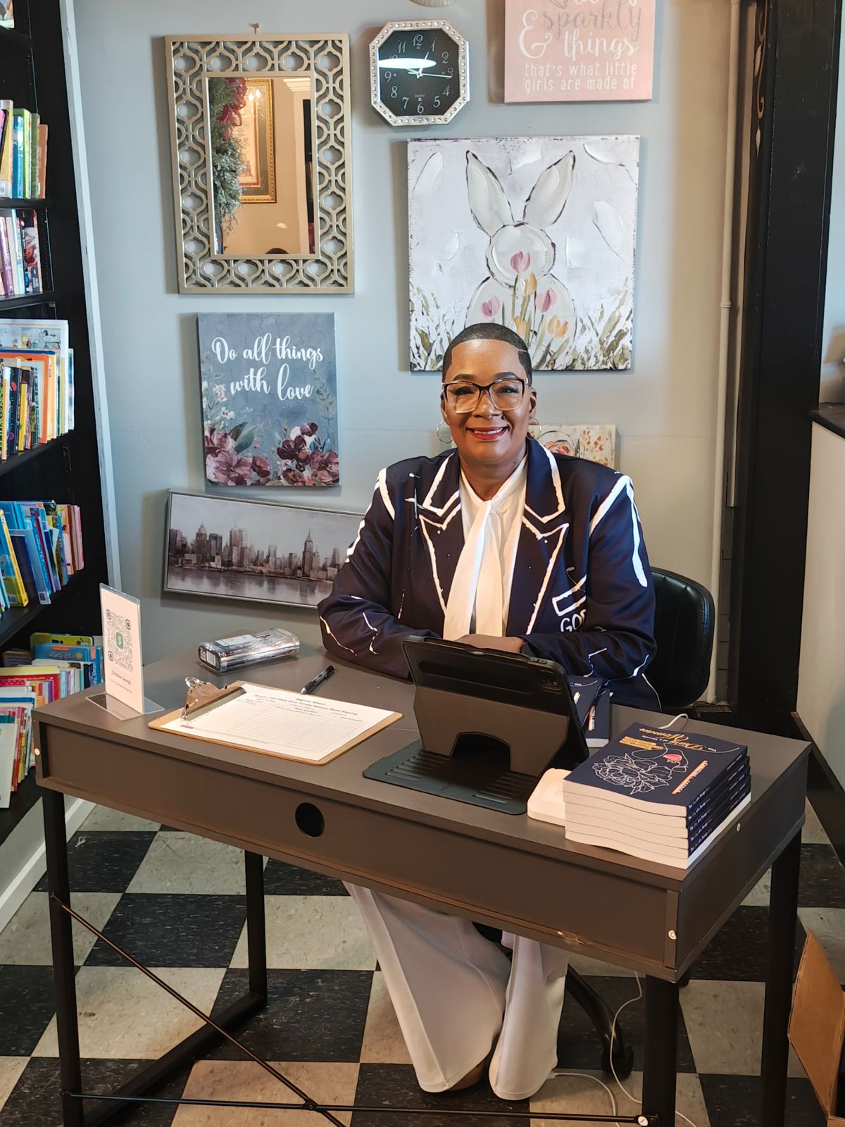 Christine George book signing at BookLush