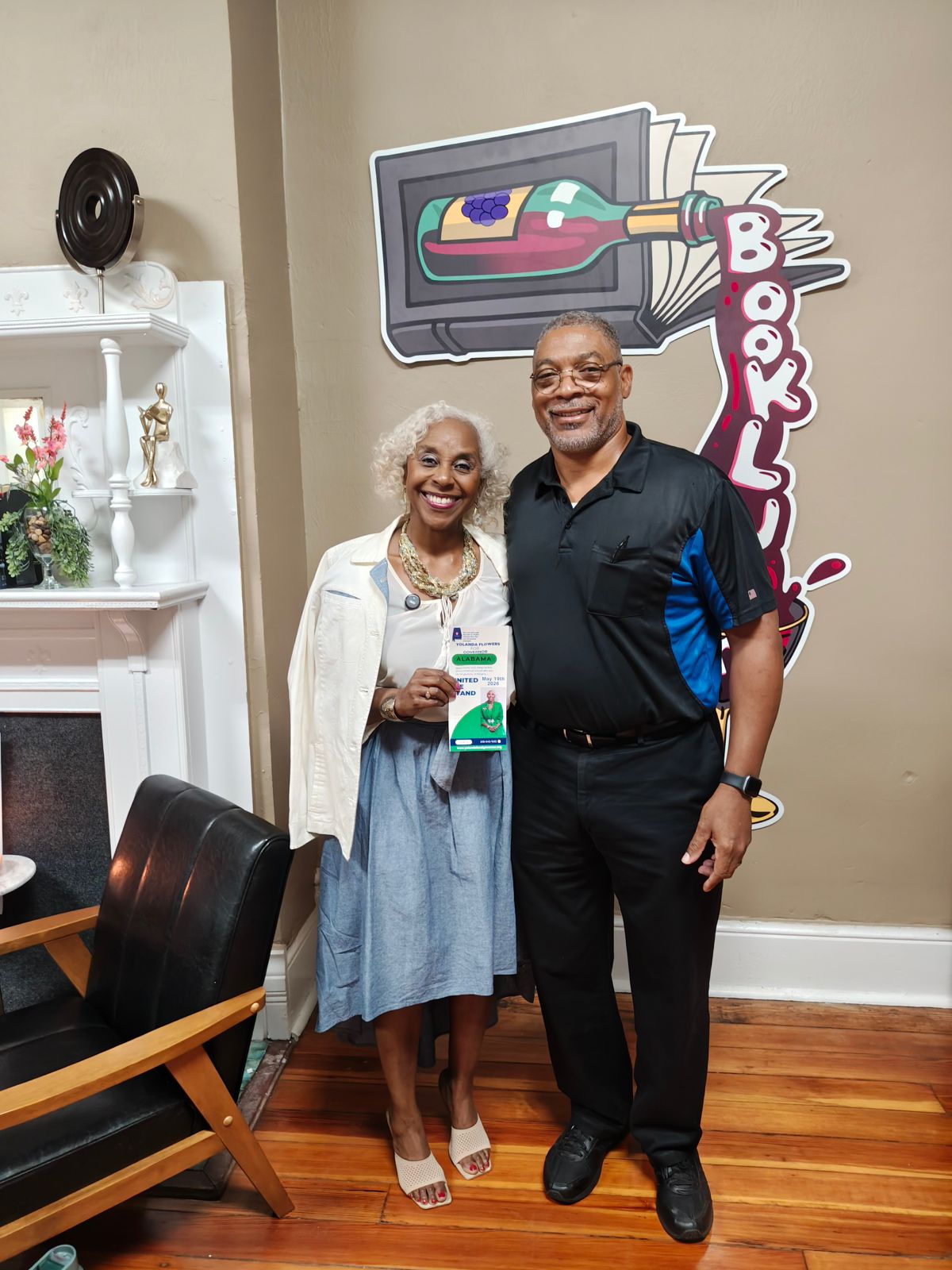 Yolanda Flowers event at BookLush