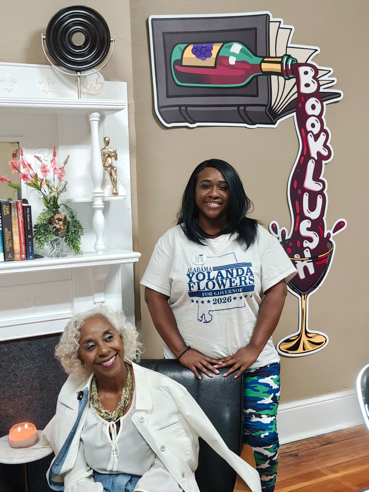 Yolanda Flowers event at BookLush