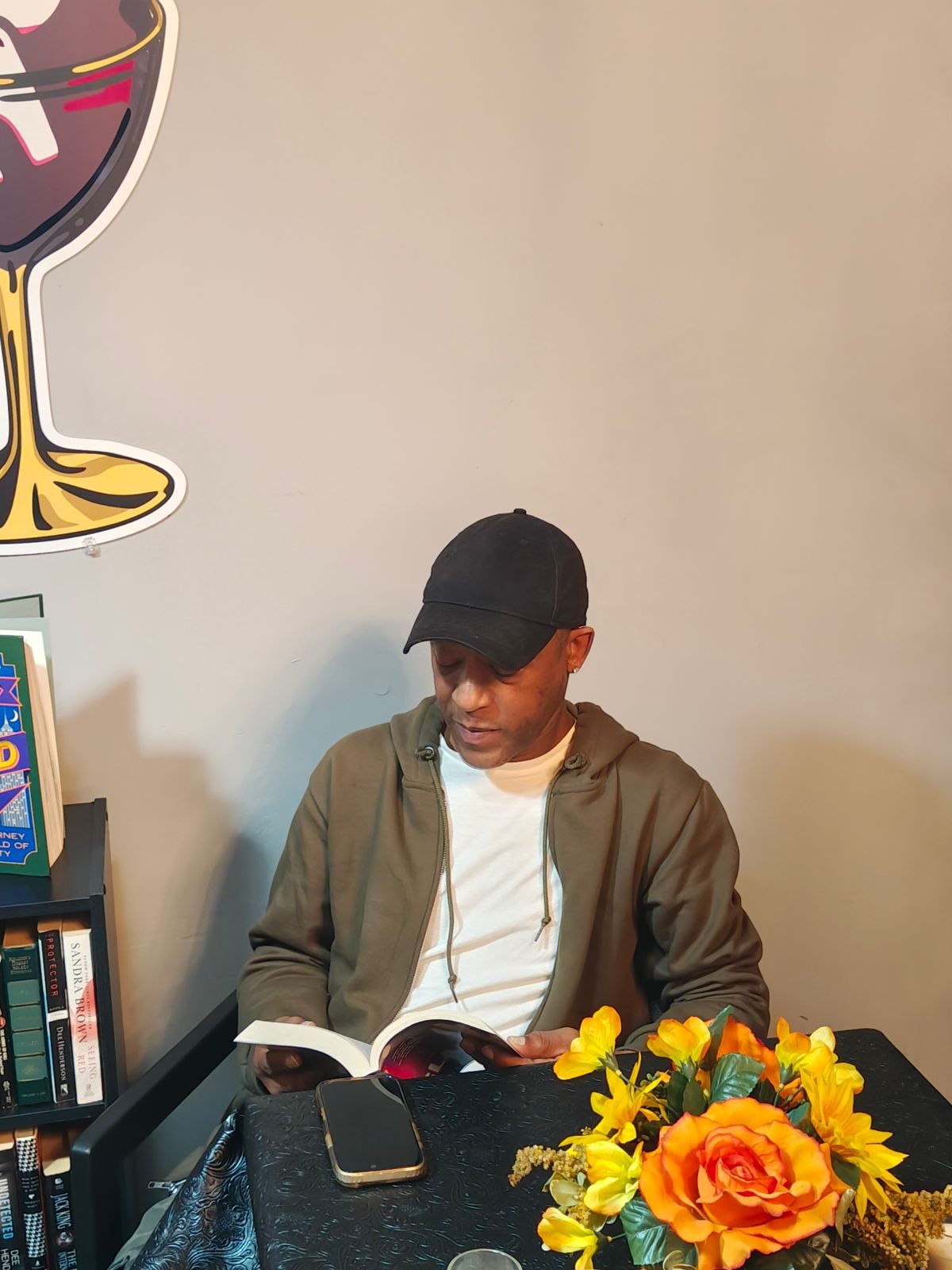 A quiet reading moment