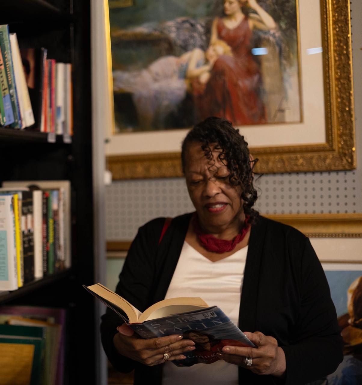 Reading inside BookLush